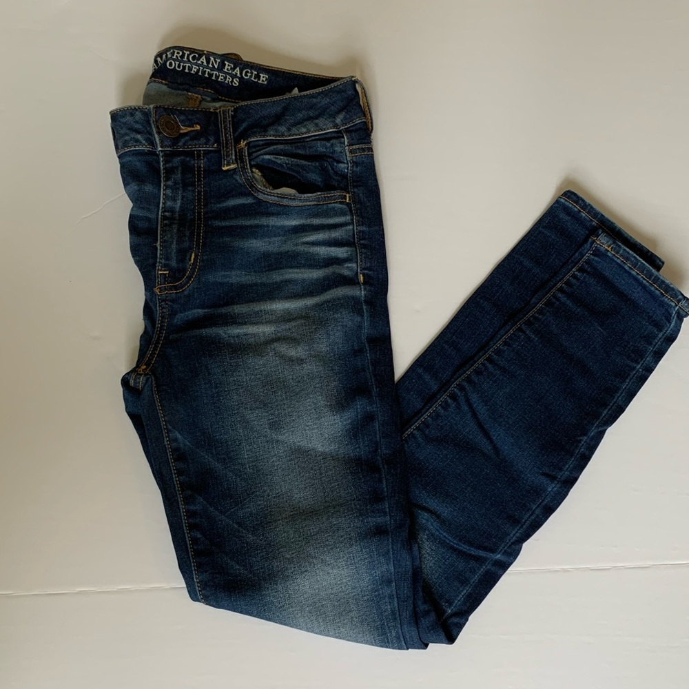 American Eagle High Rise Jegging S.4 short